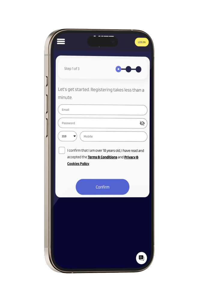 LyraBet Casino Registration